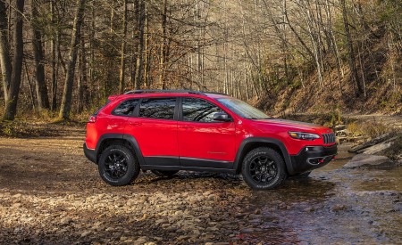 2019 Jeep Cherokee Trailhawk Side Wallpapers 450x275 (30)