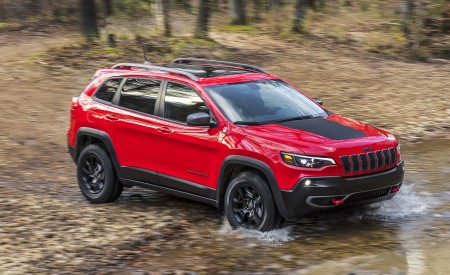 2019 Jeep Cherokee Trailhawk Side Wallpapers 450x275 (28)