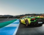 2019 Lamborghini Aventador SVJ Rear Three-Quarter Wallpapers 150x120