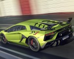 2019 Lamborghini Aventador SVJ Rear Three-Quarter Wallpapers 150x120