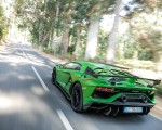 2019 Lamborghini Aventador SVJ Rear Three-Quarter Wallpapers 150x120
