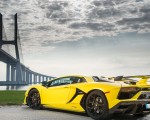 2019 Lamborghini Aventador SVJ Rear Three-Quarter Wallpapers 150x120