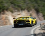 2019 Lamborghini Aventador SVJ Rear Three-Quarter Wallpaper 150x120