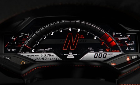 2019 Lamborghini Huracán EVO (Color: Orange) Digital Instrument Cluster Wallpapers 450x275 (65)