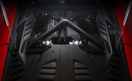 2019 Lamborghini Huracán EVO (Color: Orange) Engine Wallpapers 450x275 (49)