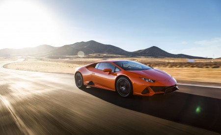 2019 Lamborghini Huracán EVO (Color: Orange) Front Three-Quarter Wallpapers 450x275 (20)