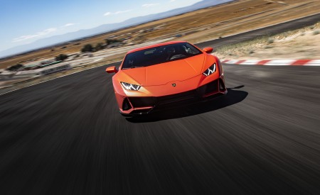 2019 Lamborghini Huracán EVO (Color: Orange) Front Wallpapers 450x275 (3)
