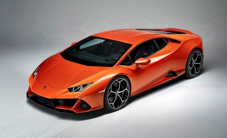 2019 Lamborghini Huracán EVO Front Three-Quarter Wallpapers 450x275 (171)