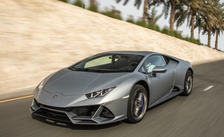 2019 Lamborghini Huracán EVO Front Three-Quarter Wallpapers 450x275 (124)