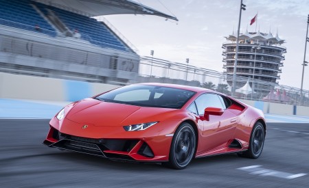 2019 Lamborghini Huracán EVO Front Three-Quarter Wallpapers 450x275 (107)