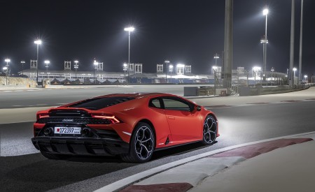 2019 Lamborghini Huracán EVO Rear Three-Quarter Wallpapers 450x275 (138)