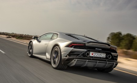 2019 Lamborghini Huracán EVO Rear Three-Quarter Wallpapers 450x275 (118)