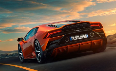 2019 Lamborghini Huracán EVO Rear Three-Quarter Wallpapers 450x275 (162)