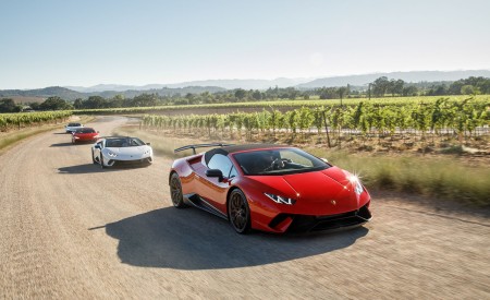2019 Lamborghini Huracán Performante Spyder Front Three-Quarter Wallpapers 450x275 (2)