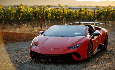 2019 Lamborghini Huracán Performante Spyder Front Wallpapers 450x275 (33)