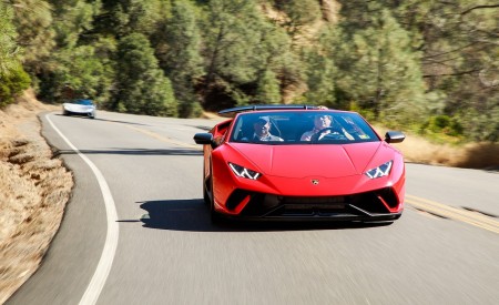 2019 Lamborghini Huracán Performante Spyder Front Wallpapers 450x275 (7)