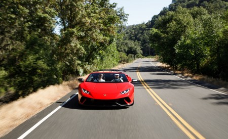 2019 Lamborghini Huracán Performante Spyder Front Wallpapers 450x275 (21)