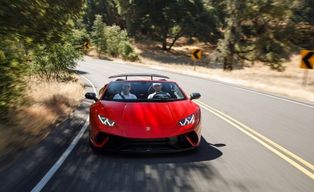 2019 Lamborghini Huracán Performante Spyder Front Wallpapers 450x275 (23)