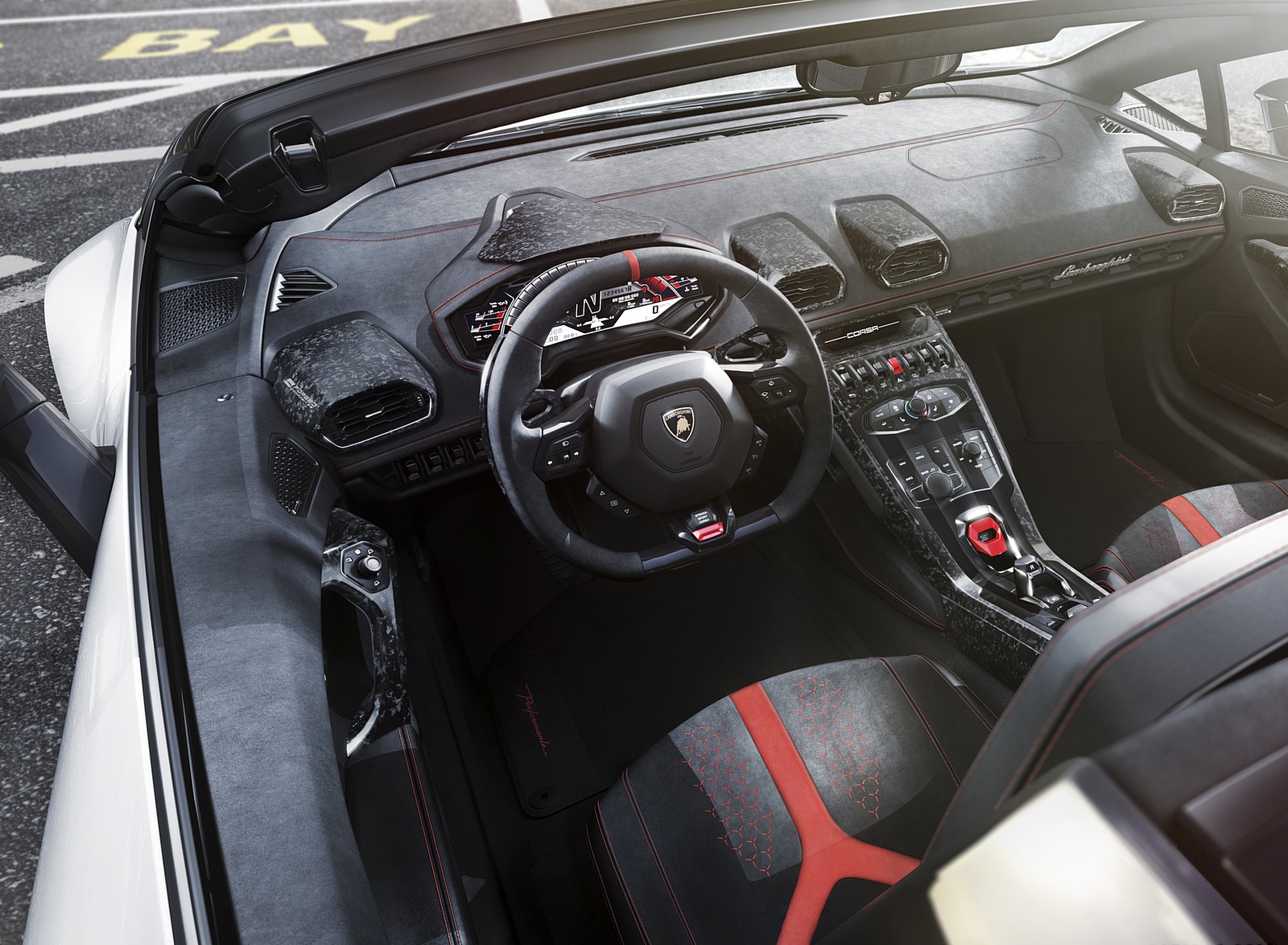2019 Lamborghini Huracán Performante Spyder Interior Wallpapers #65 of 96