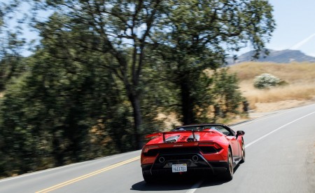2019 Lamborghini Huracán Performante Spyder Rear Wallpapers 450x275 (25)