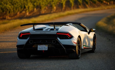 2019 Lamborghini Huracán Performante Spyder Rear Wallpapers 450x275 (45)