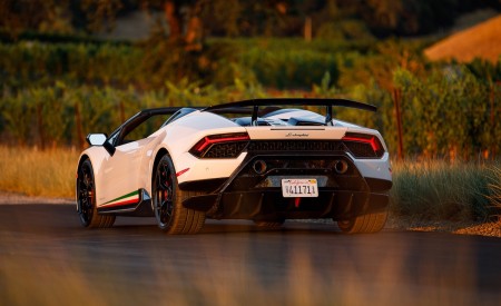 2019 Lamborghini Huracán Performante Spyder Rear Wallpapers 450x275 (40)