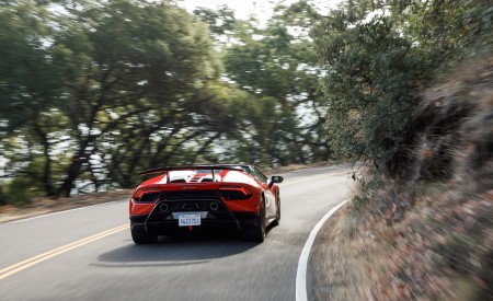 2019 Lamborghini Huracán Performante Spyder Rear Wallpapers 450x275 (11)