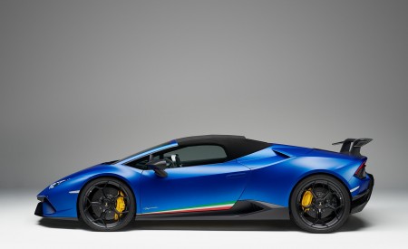 2019 Lamborghini Huracán Performante Spyder Side Wallpapers 450x275 (77)