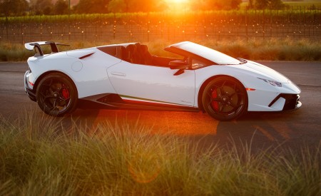 2019 Lamborghini Huracán Performante Spyder Side Wallpapers 450x275 (39)