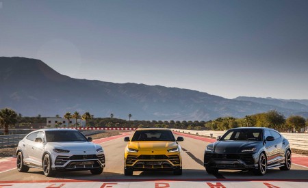 2019 Lamborghini Urus Front Three-Quarter Wallpapers 450x275 (100)