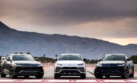 2019 Lamborghini Urus Front Three-Quarter Wallpapers 450x275 (101)