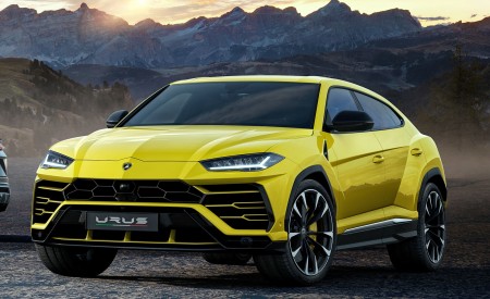 2019 Lamborghini Urus Front Three-Quarter Wallpapers 450x275 (142)