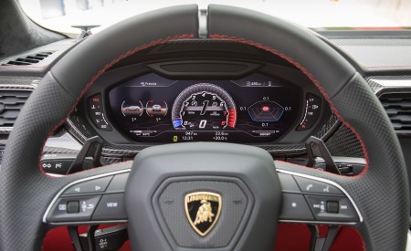 2019 Lamborghini Urus Interior Steering Wheel Wallpapers 450x275 (68)