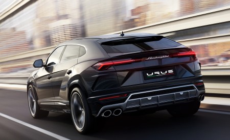2019 Lamborghini Urus Rear Three-Quarter Wallpapers 450x275 (144)