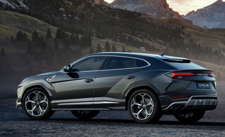 2019 Lamborghini Urus Rear Three-Quarter Wallpapers 450x275 (146)