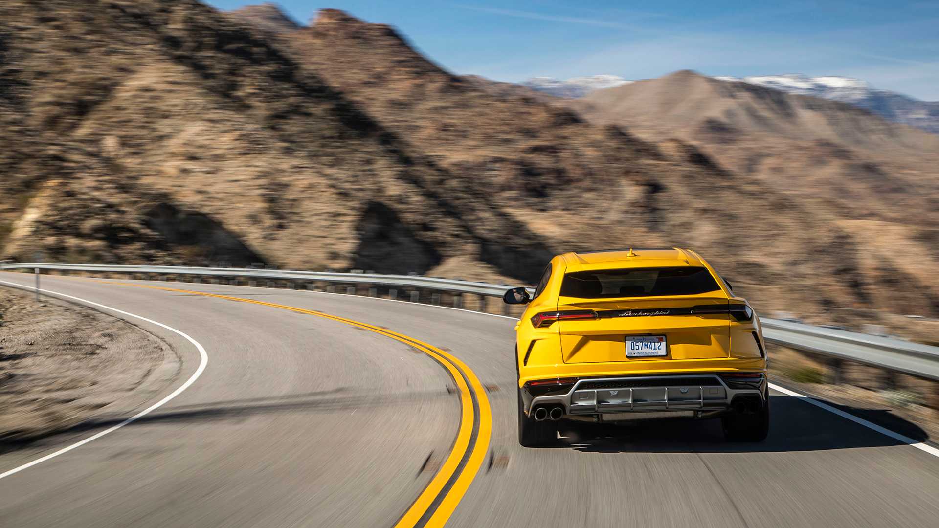 2019 Lamborghini Urus Rear Wallpapers (10)