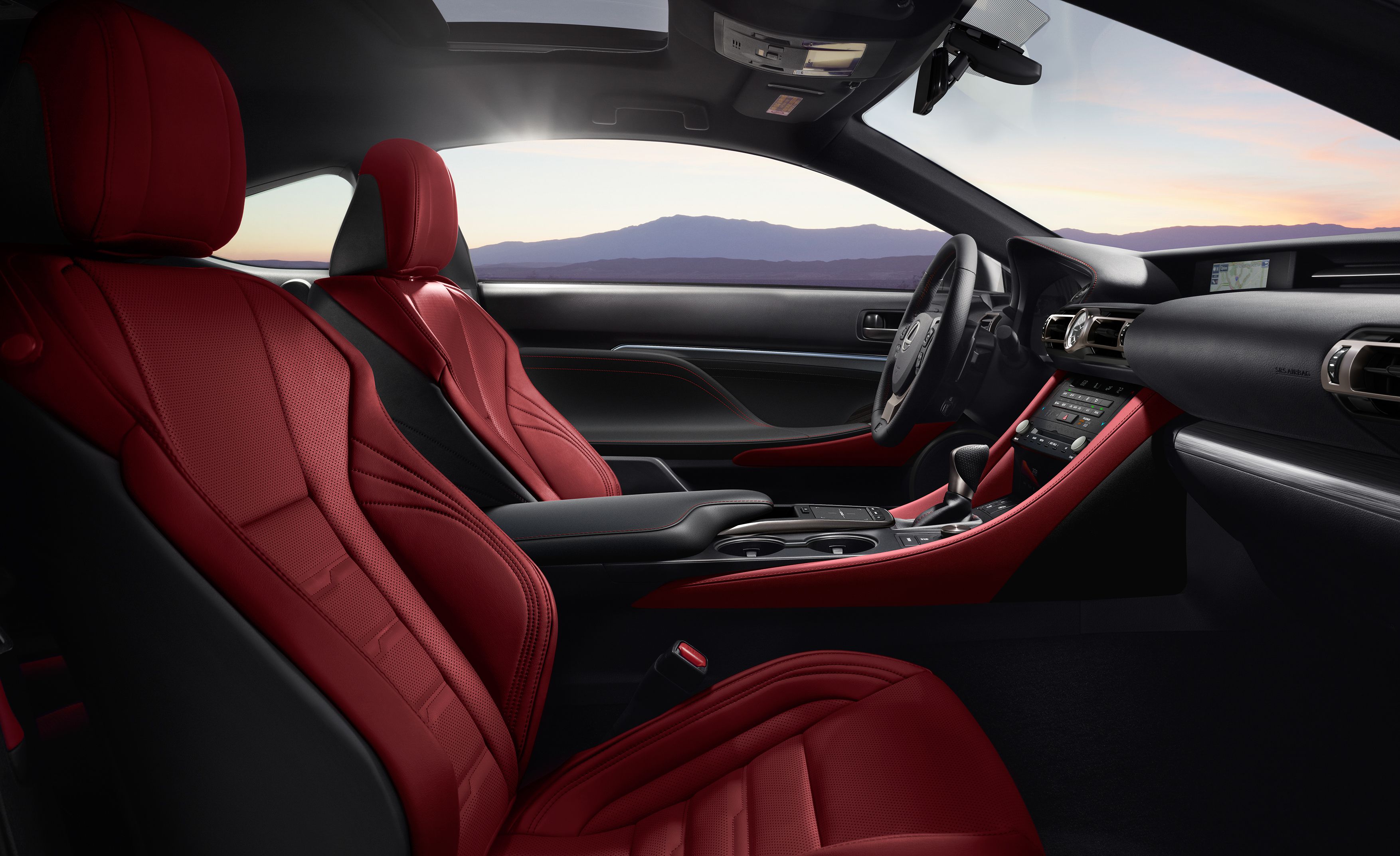 2019 Lexus RC Interior Front Seats Wallpapers #15 of 28