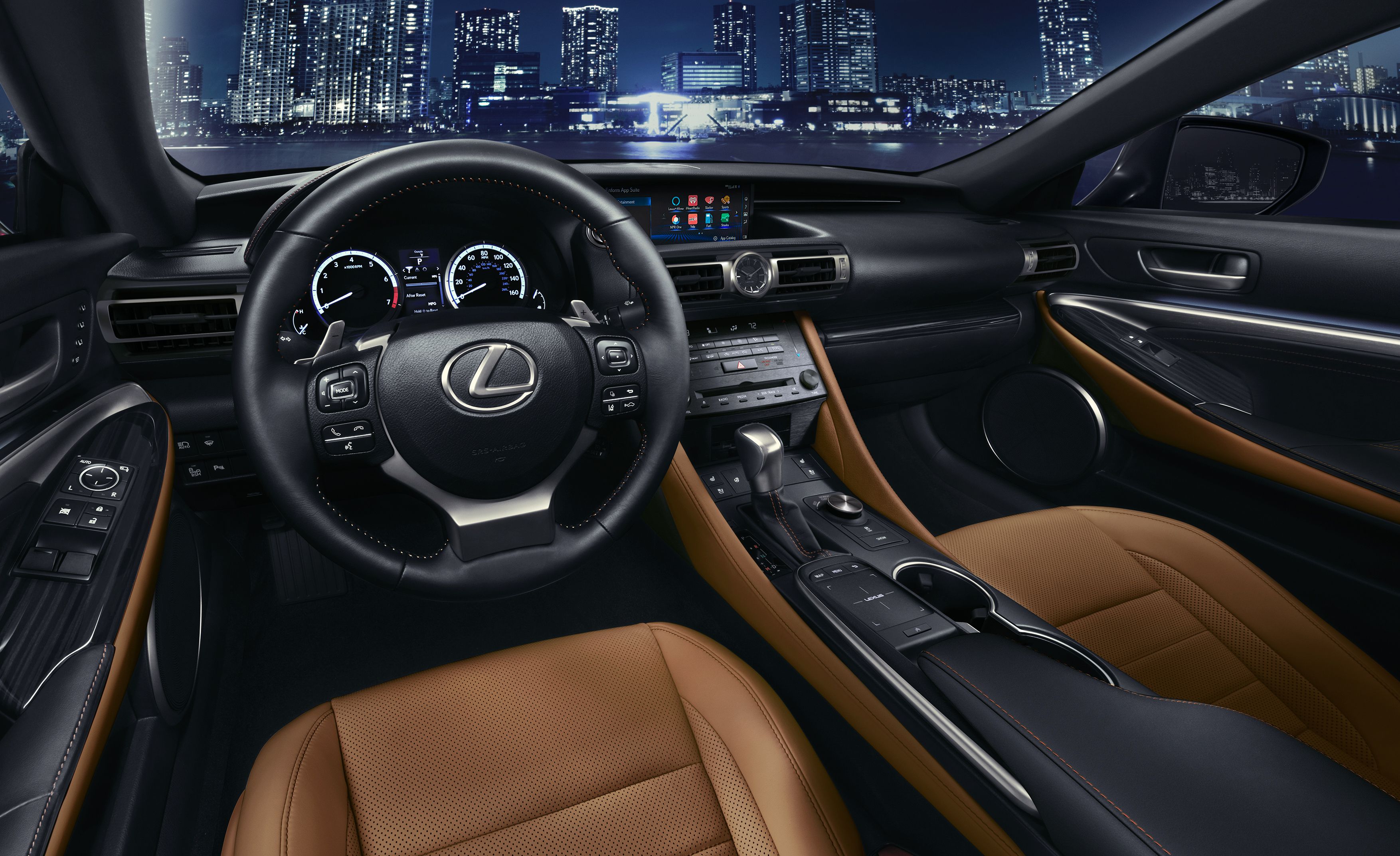 2019 Lexus RC Interior Wallpapers #20 of 28