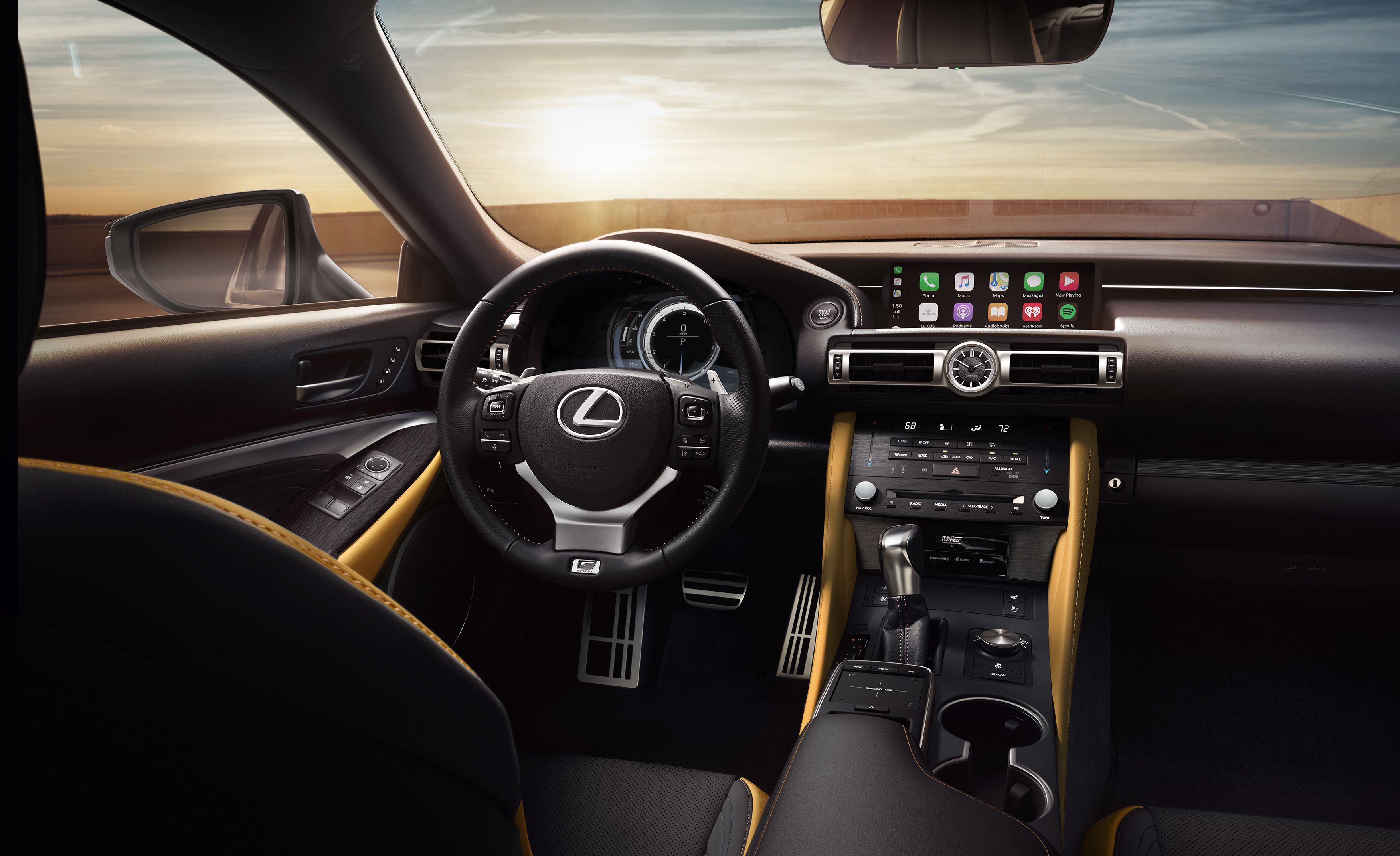 2019 Lexus RC Interior Wallpapers #19 of 28