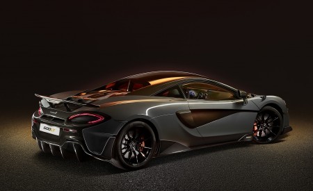 2019 McLaren 600LT Coupé (Color: Chicane Grey) Rear Three-Quarter Wallpapers 450x275 (87)