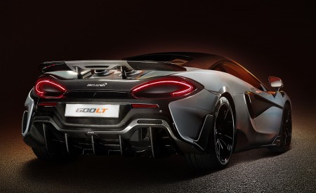 2019 McLaren 600LT Coupé (Color: Chicane Grey) Rear Wallpapers 450x275 (89)