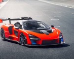 2019 McLaren Senna (Color: Delta Red) Front Three-Quarter Wallpapers 150x120