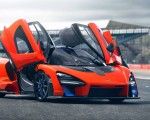 2019 McLaren Senna (Color: Delta Red) Front Three-Quarter Wallpapers 150x120
