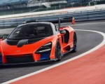 2019 McLaren Senna (Color: Delta Red) Front Wallpapers 150x120
