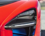 2019 McLaren Senna (Color: Delta Red) Headlight Wallpapers 150x120