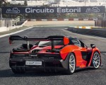 2019 McLaren Senna (Color: Delta Red) Rear Three-Quarter Wallpapers 150x120