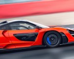 2019 McLaren Senna (Color: Delta Red) Side Wallpapers 150x120