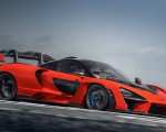 2019 McLaren Senna (Color: Delta Red) Side Wallpapers 150x120