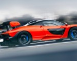 2019 McLaren Senna (Color: Delta Red) Side Wallpapers 150x120