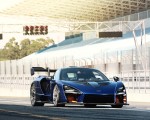 2019 McLaren Senna (Color: Kyanos Blue) Front Wallpapers 150x120